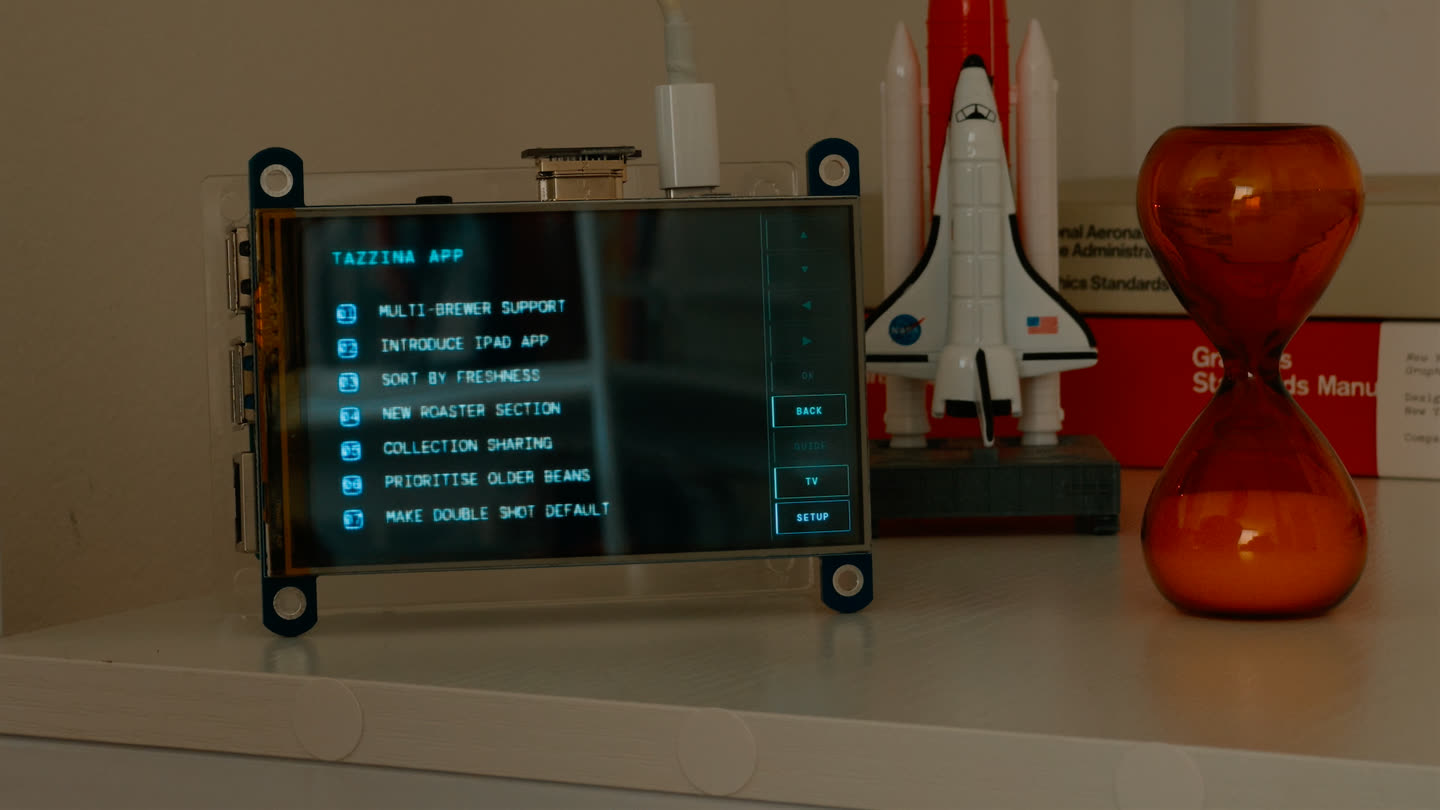 Todoist tasks rendered as a Teletext page